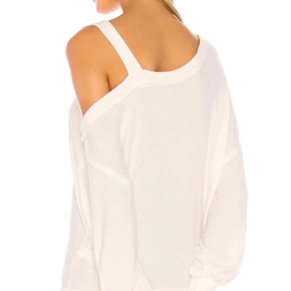Free People Flaunt It Pullover Ivory - Picture 3 of 5